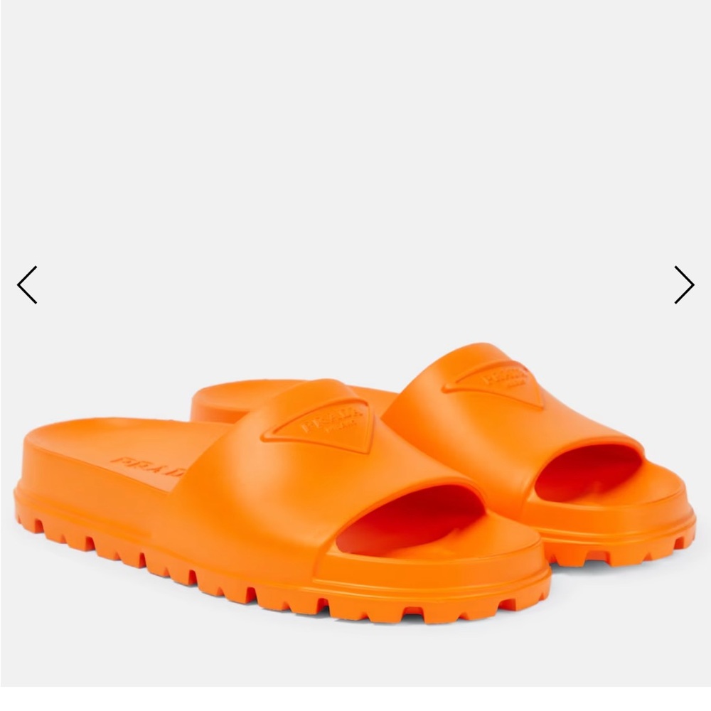 Prada Rubber Slides SZ 9